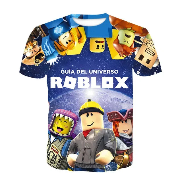 Roblox Kids 3D Printed T-Shirt