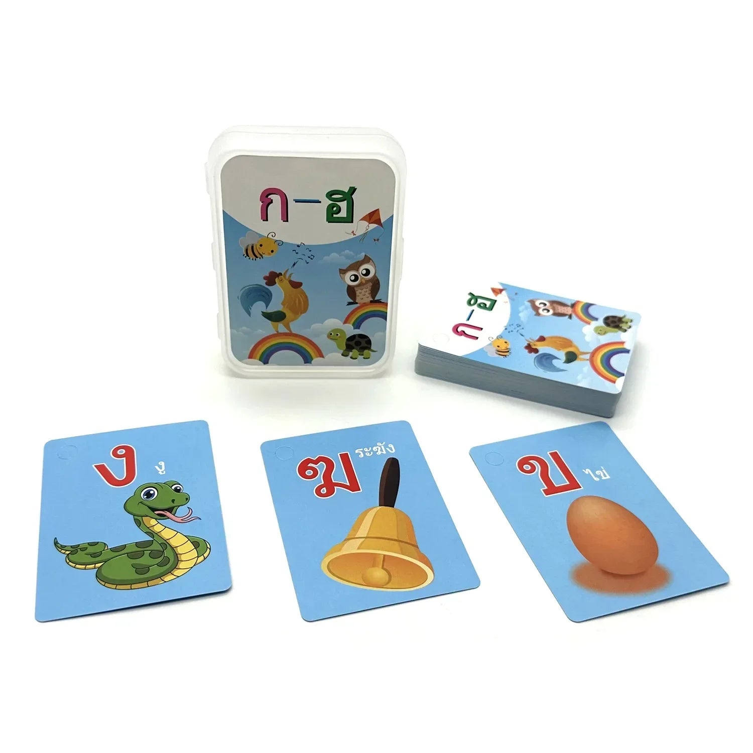 Thai Alphabet Flashcards – Early Learning Educational Toy