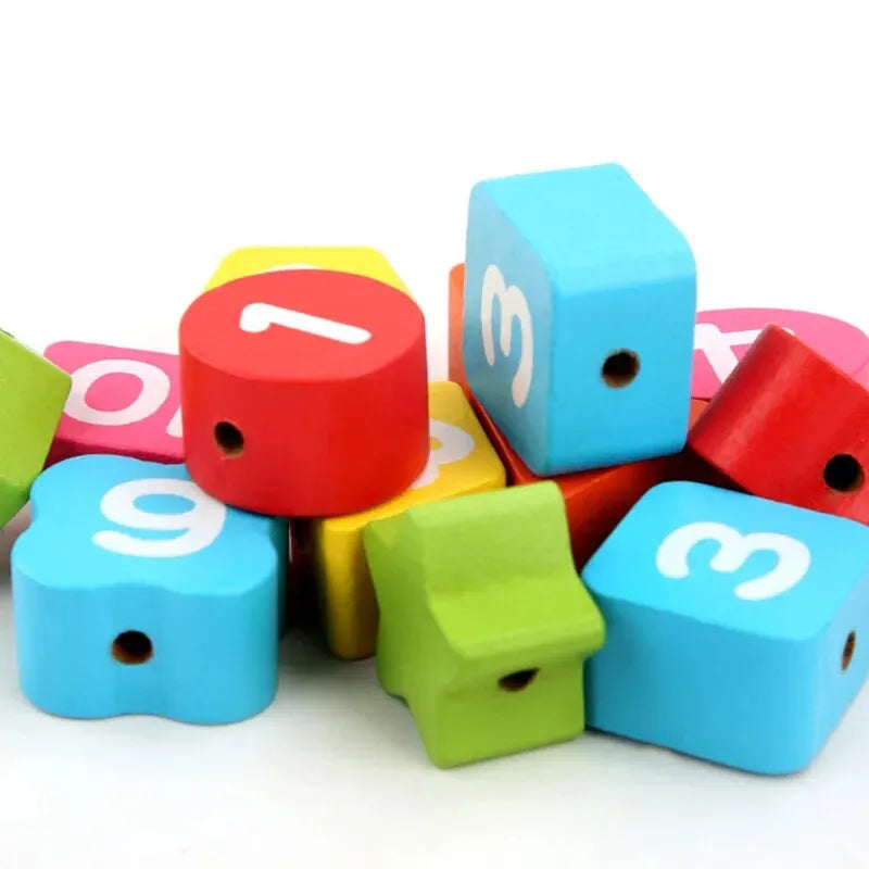 Wooden Lion Clock Puzzle – Educational Learning Toy for Kids