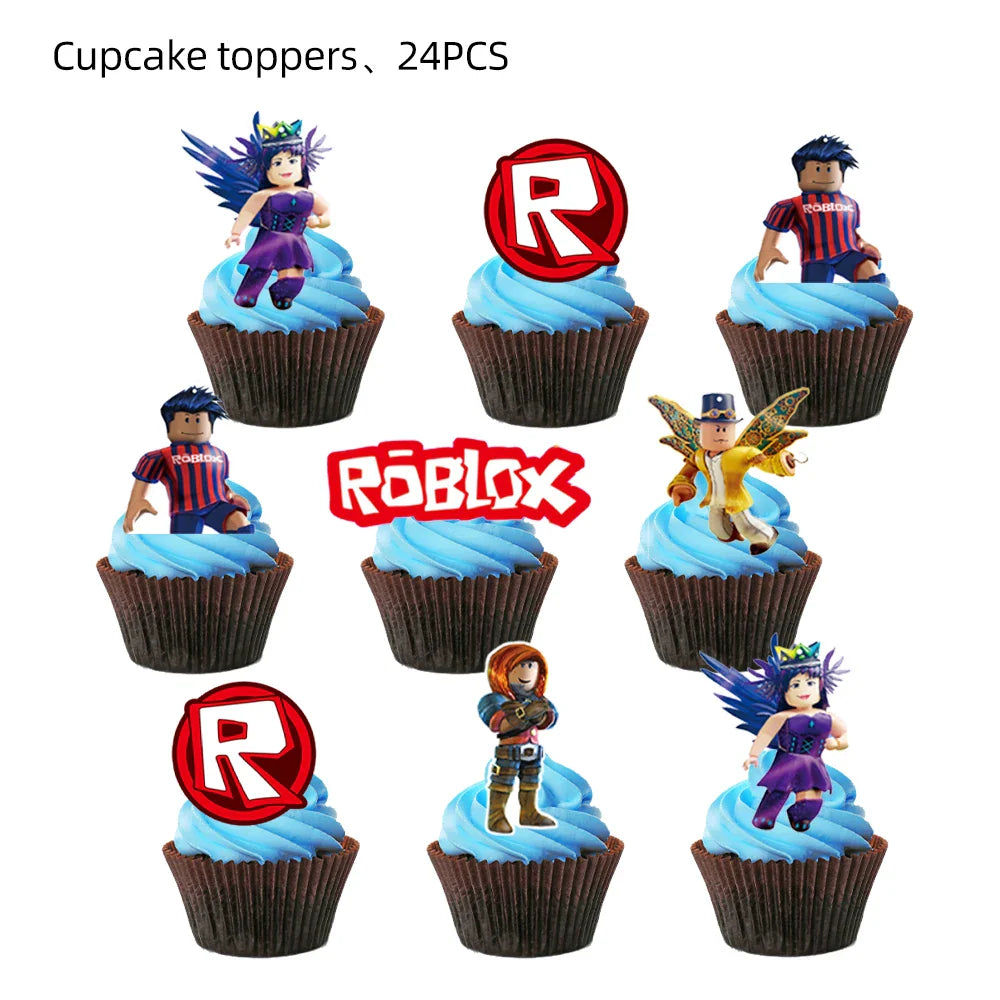 Roblox Birthday Party Decor Set
