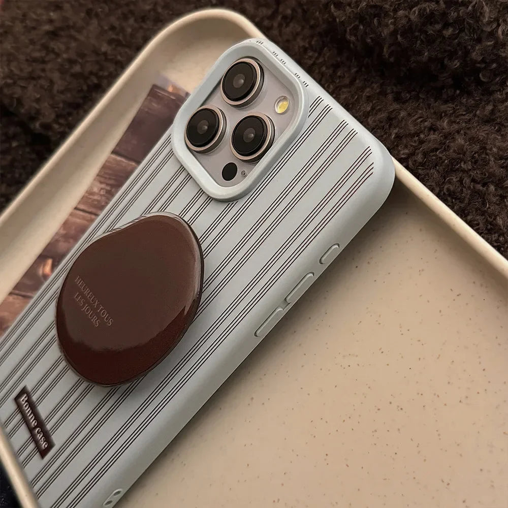 Ins Retro Stand Holder Stand Holder Shell For iPhone