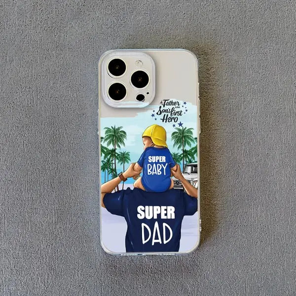 Family Mama Of Girl Mom Clear Phone Case For iPhone