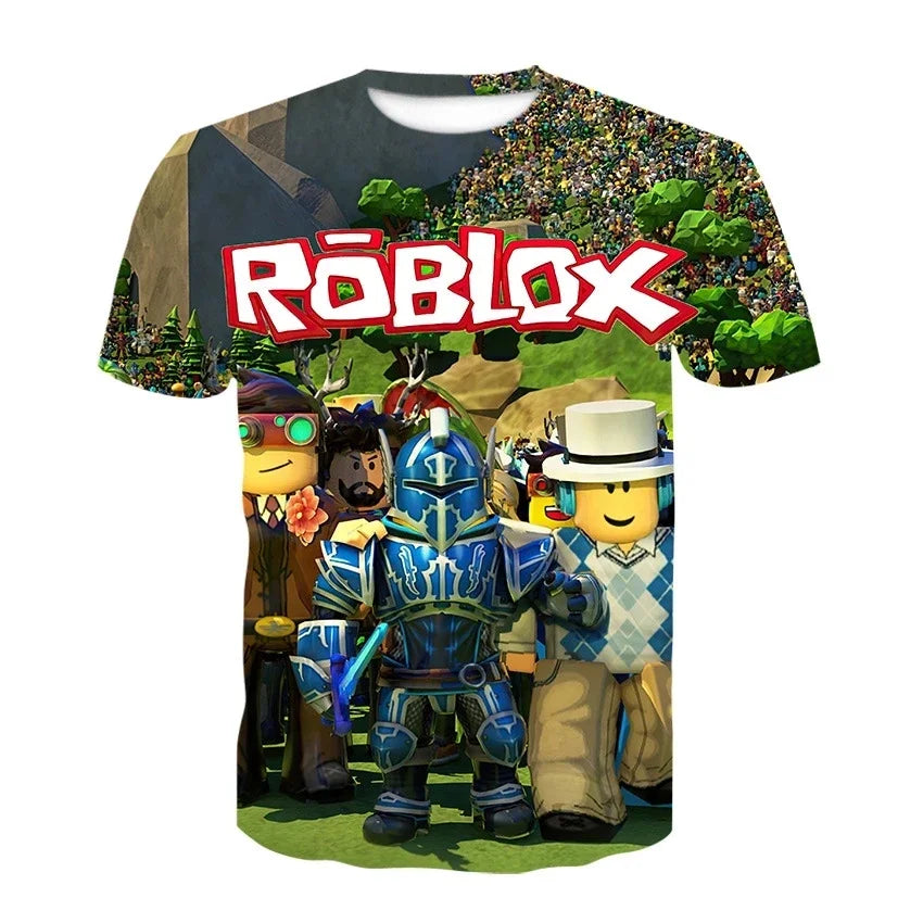 Roblox Kids 3D Printed T-Shirt