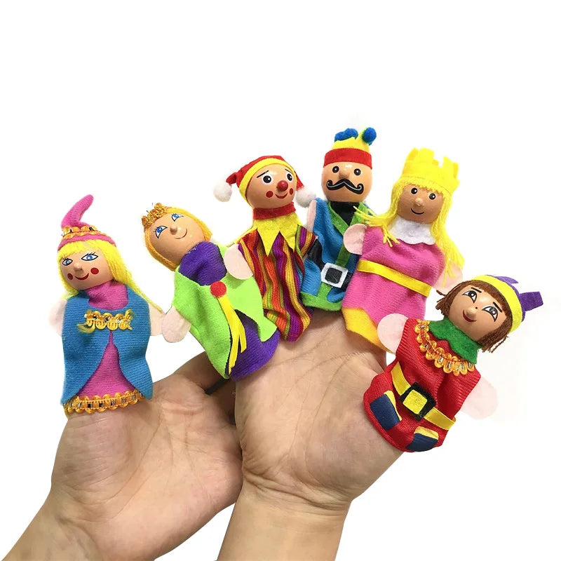 Soft Animal Finger Puppet Toys