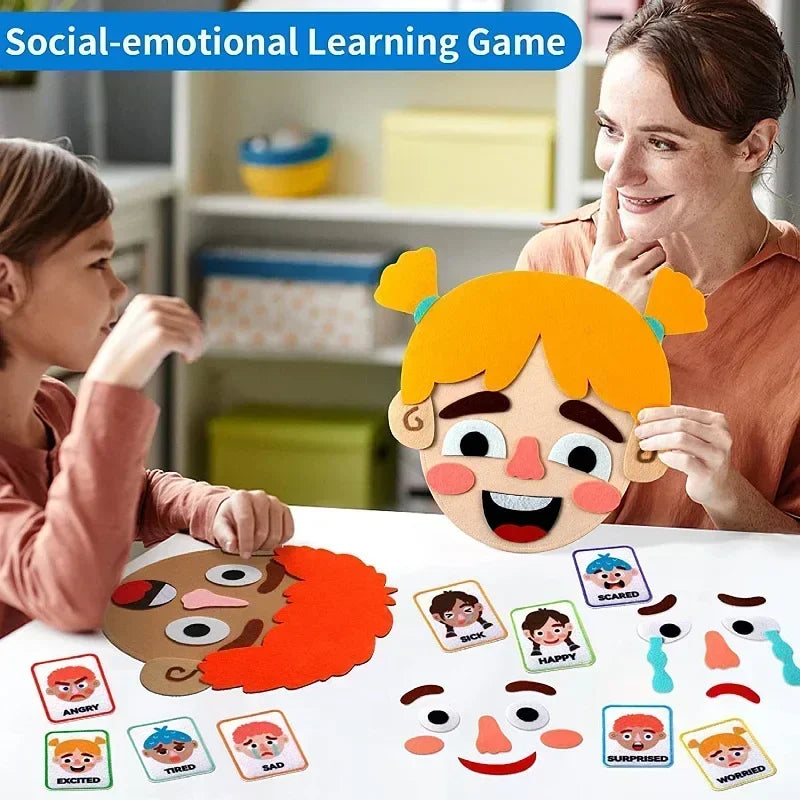 Emotional Expression Game – Educational Toy for Kids