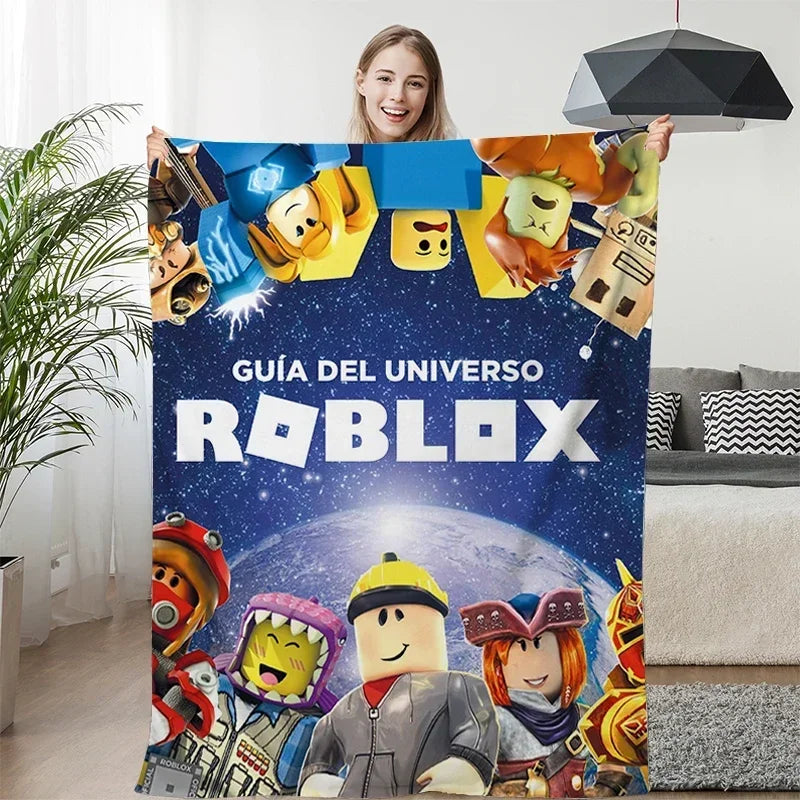 Roblox Game Winter Sofa Blanket