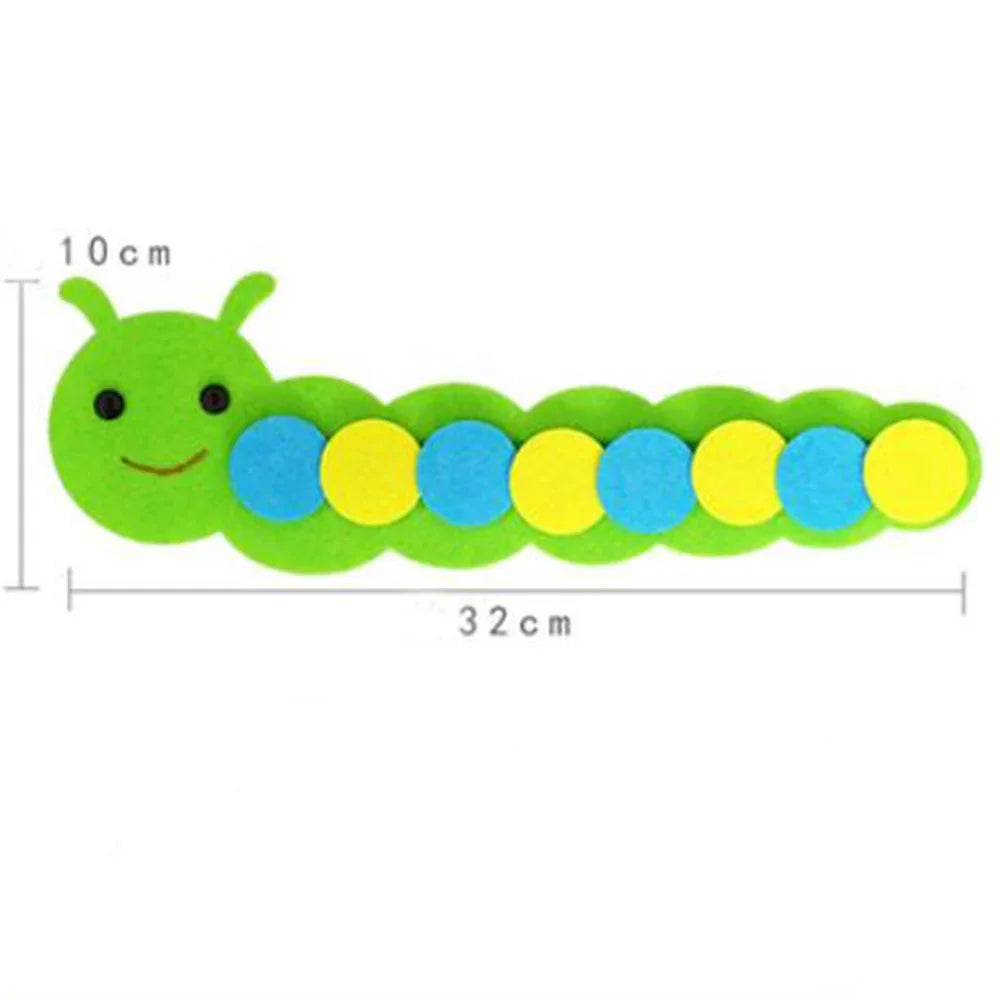 Montessori DIY Caterpillar Math Toy – Educational Learning Tool