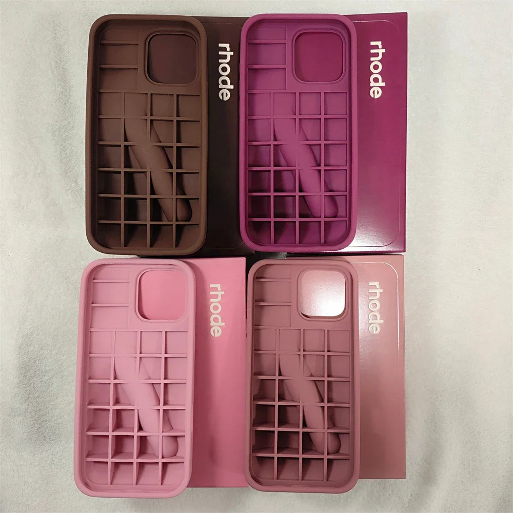 Rhode Phone Case For iPhone With Box Rhode Soft Silicone Phone Case