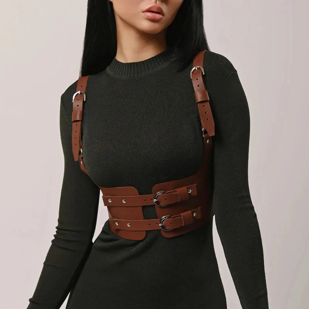 Punk Style Double Corset