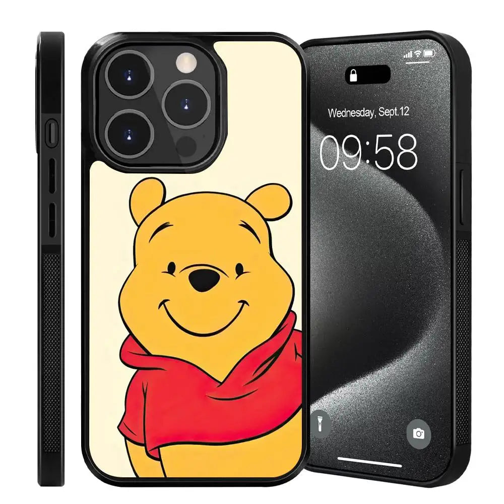 Anime Winnie the Pooh Phone Case Suitable For iPhone