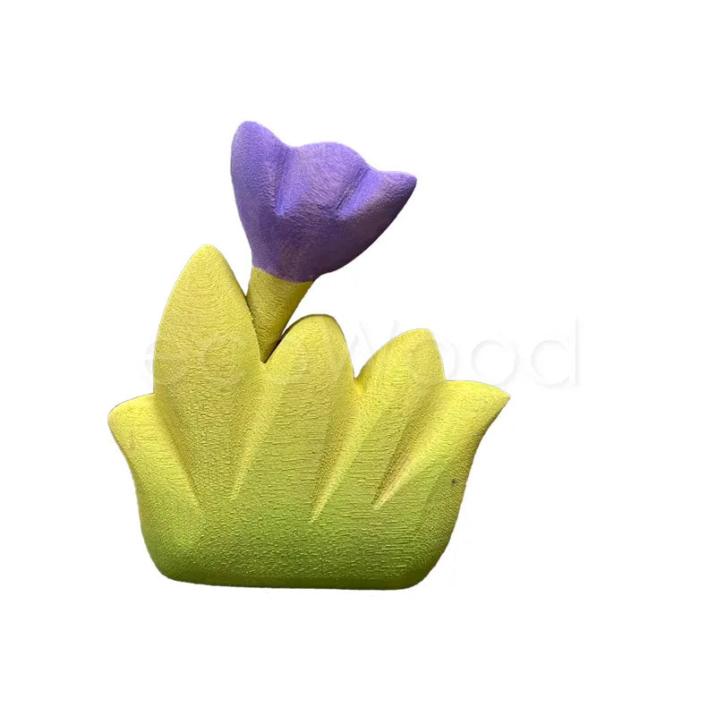 Kids Wooden Scene Building Toy Set – Montessori Pretend Play Educational Toys