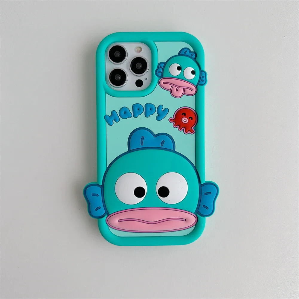 Kawaii 3D Cartoon Sanrio Phone Case