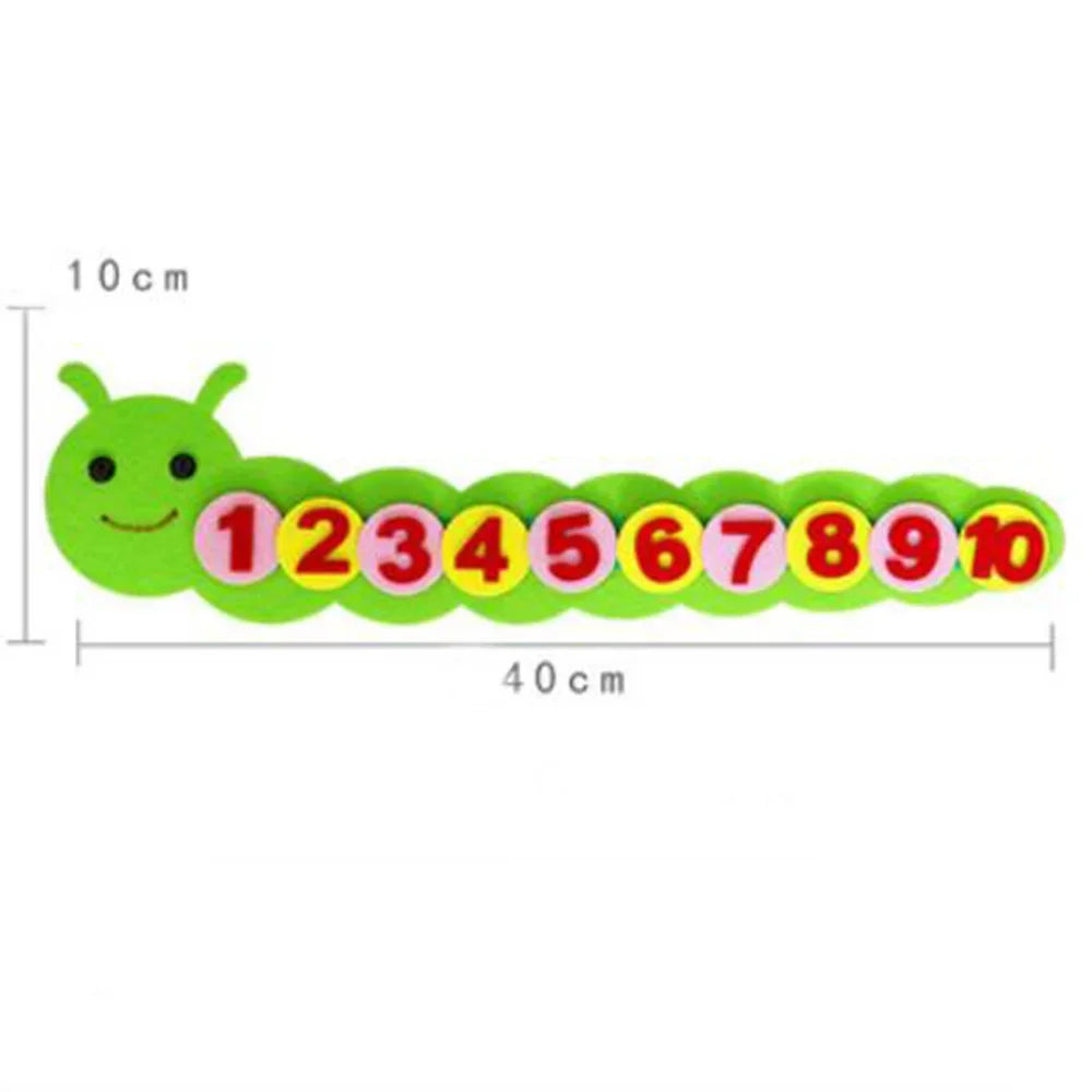 Montessori DIY Caterpillar Math Toy – Educational Learning Tool
