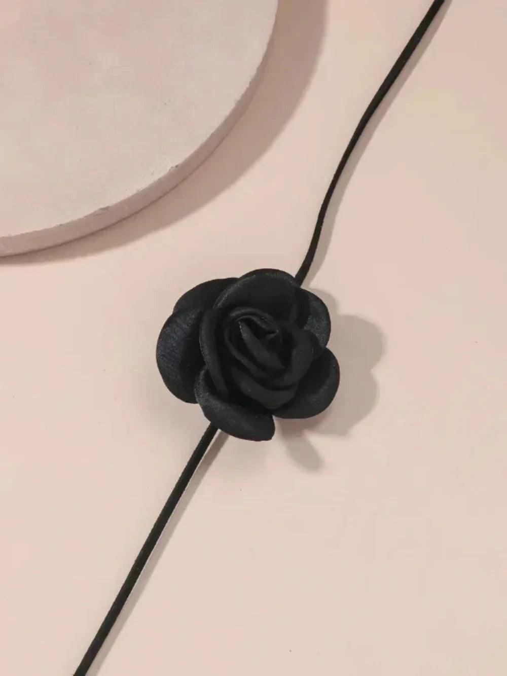 Punk Rose Choker Neck Tie