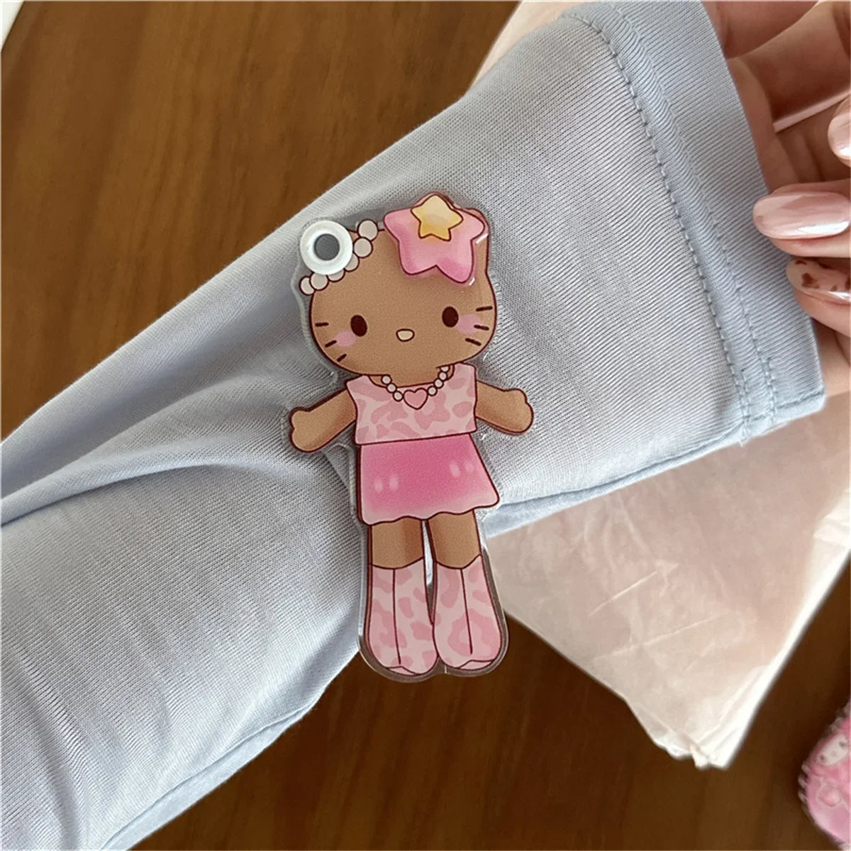 Fashion Pink Leopard Print Hello kitty Phone Case For iPhone