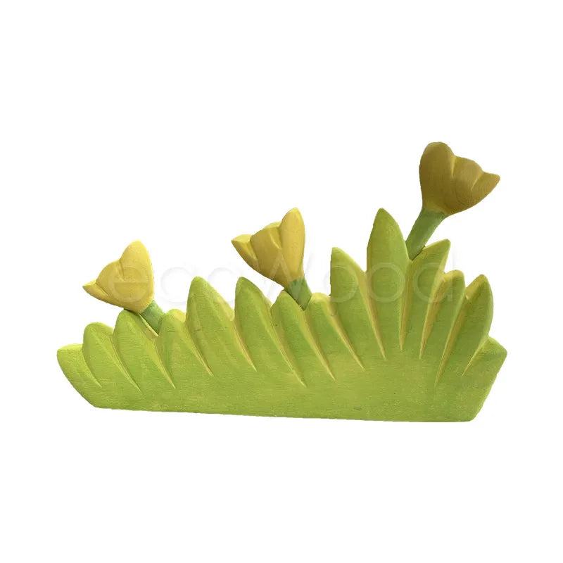 Kids Wooden Scene Building Toy Set – Montessori Pretend Play Educational Toys