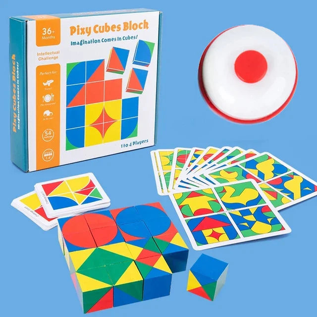 Wooden Blocks Puzzle Toy for Kids