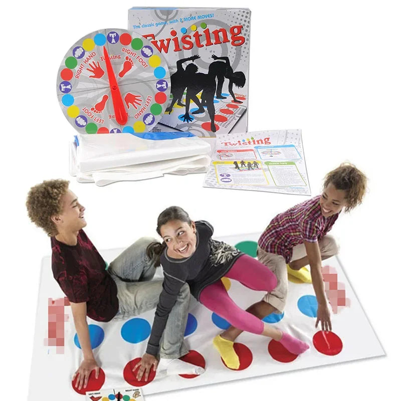 Twister Body Game – Fun Family Party Game for Kids and Adults