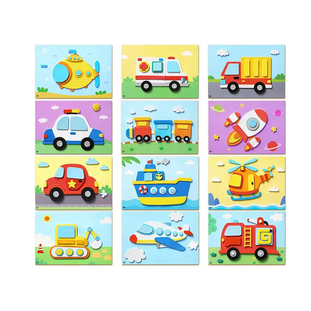 DIY Sticker Art Craft Kits – Fun Educational Handmade Toys