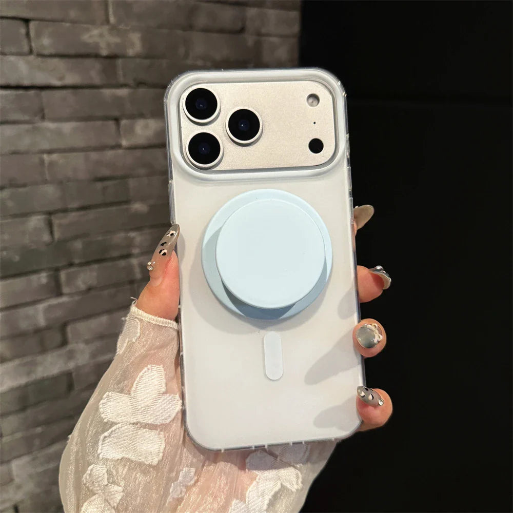 Luxury Frosted Magnetic Case For Magsafe Magnetic Phone Case For iPhone