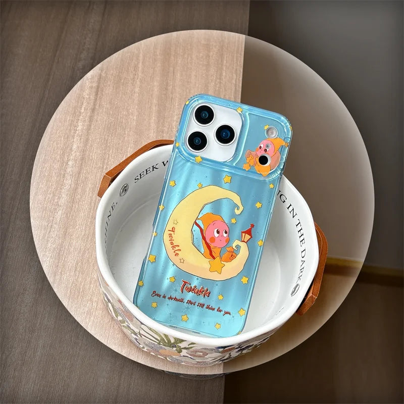 Fashion Cute Star Moon Phone Case For iPhone