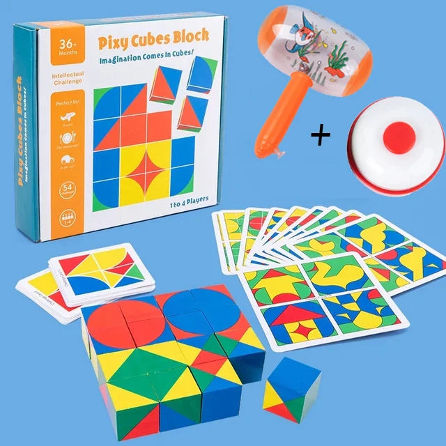 Wooden Blocks Puzzle Toy for Kids