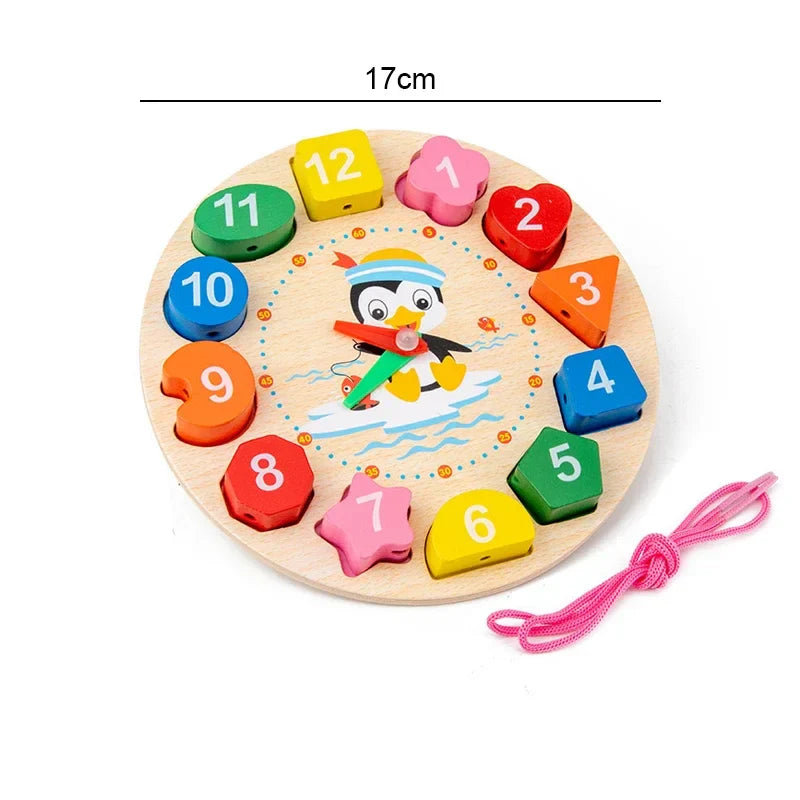 Wooden Puzzle Toys – Educational Learning Toy for Toddlers