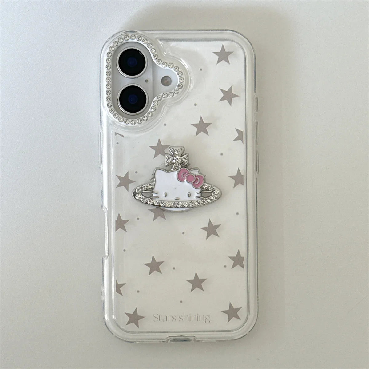 Cute Cartoon And Fashionable HelloKitty Stars Phone Case For iPhone