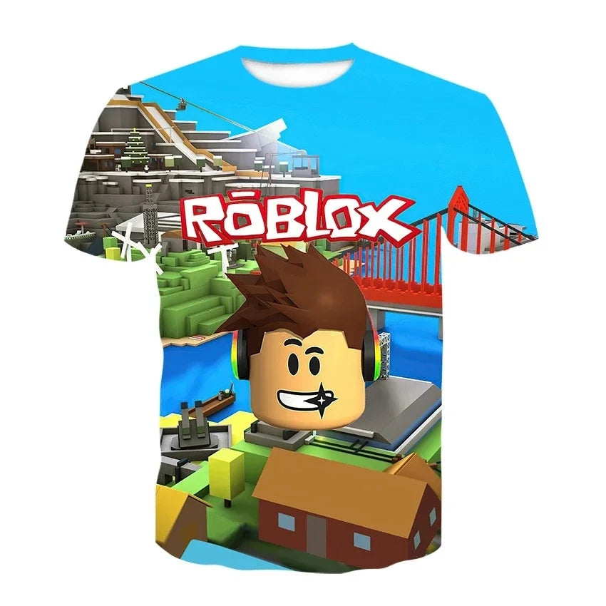 Roblox Kids 3D Printed T-Shirt