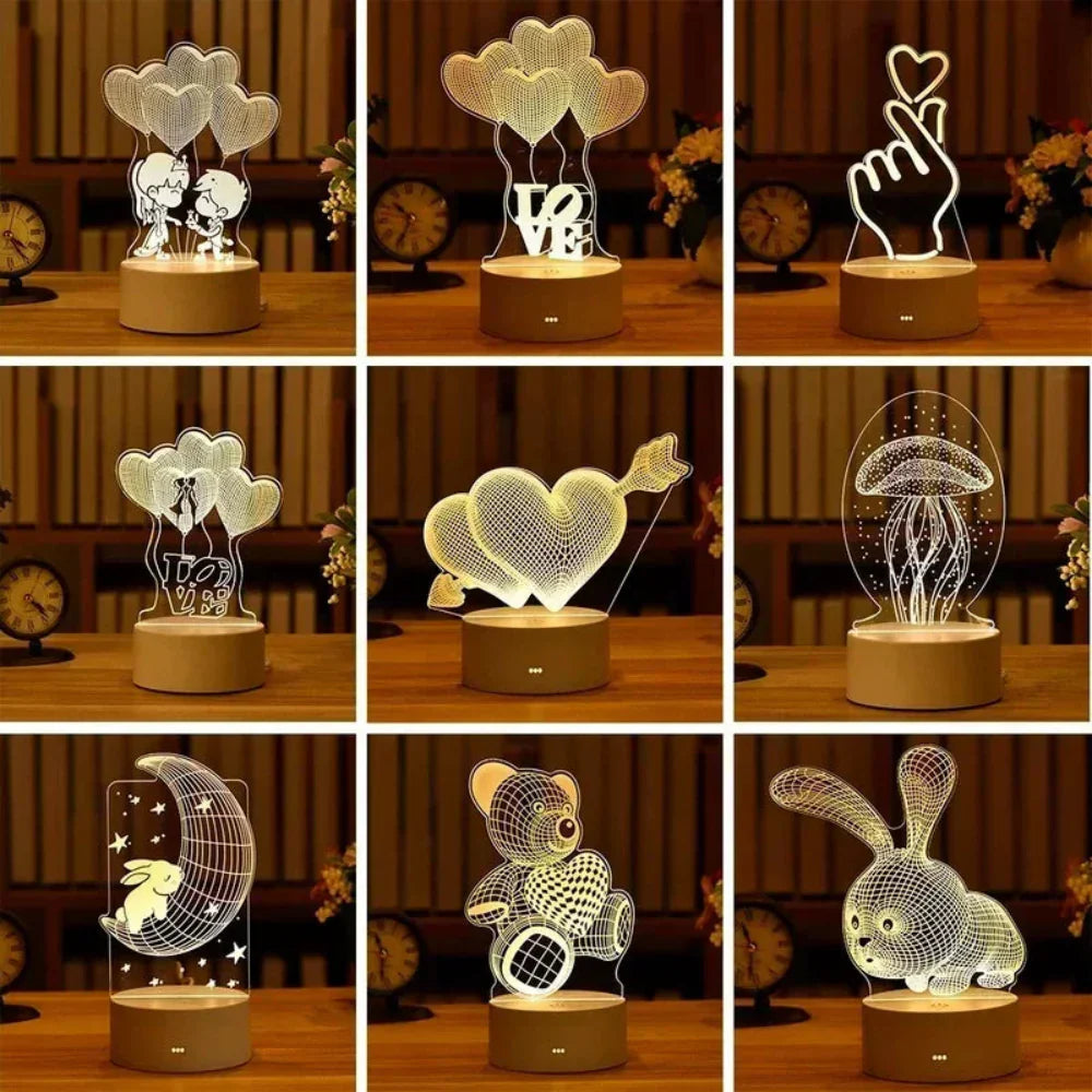3D Artisitc Light with Stand
