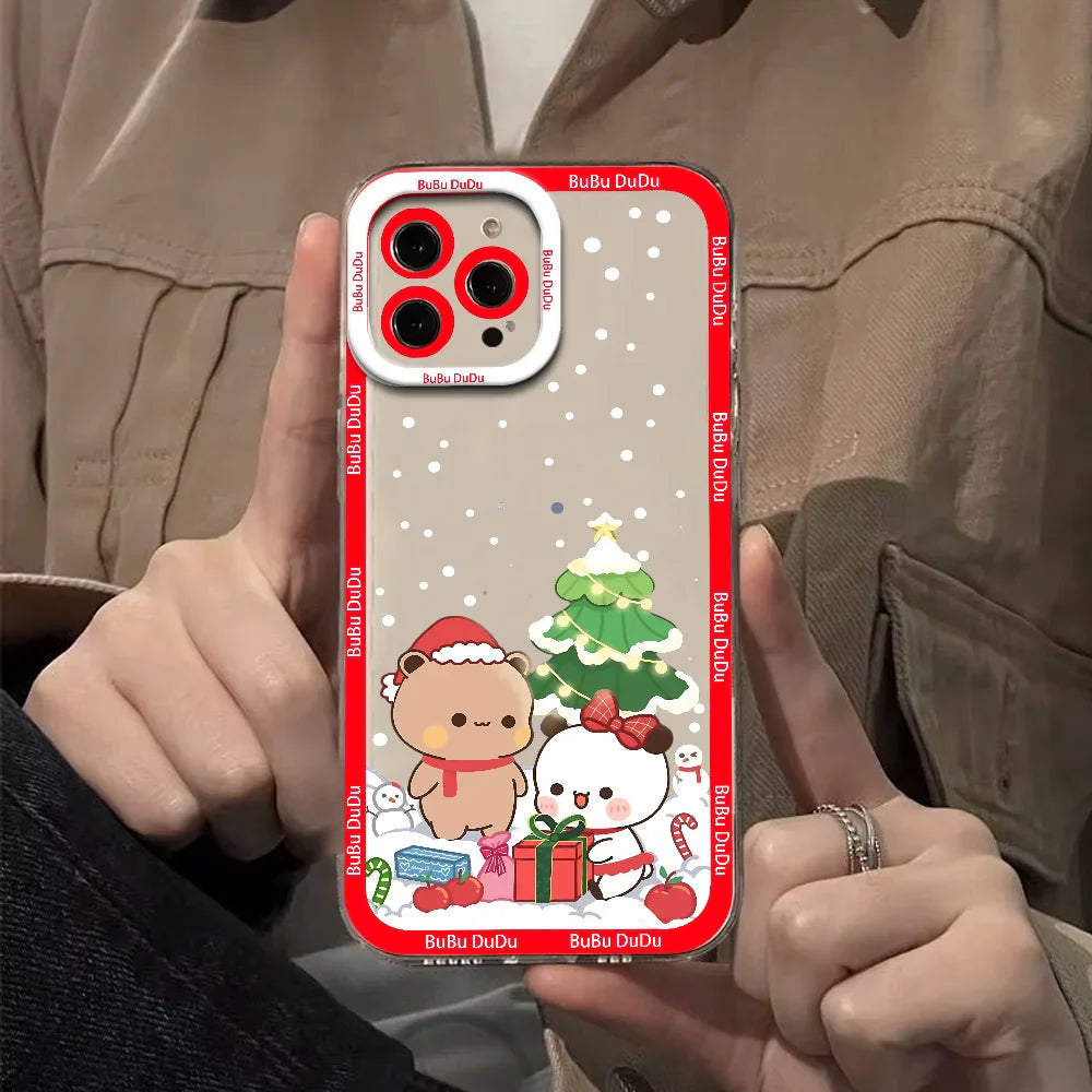 Bubu And Dudu Merry Christmas Phone Case For iPhone