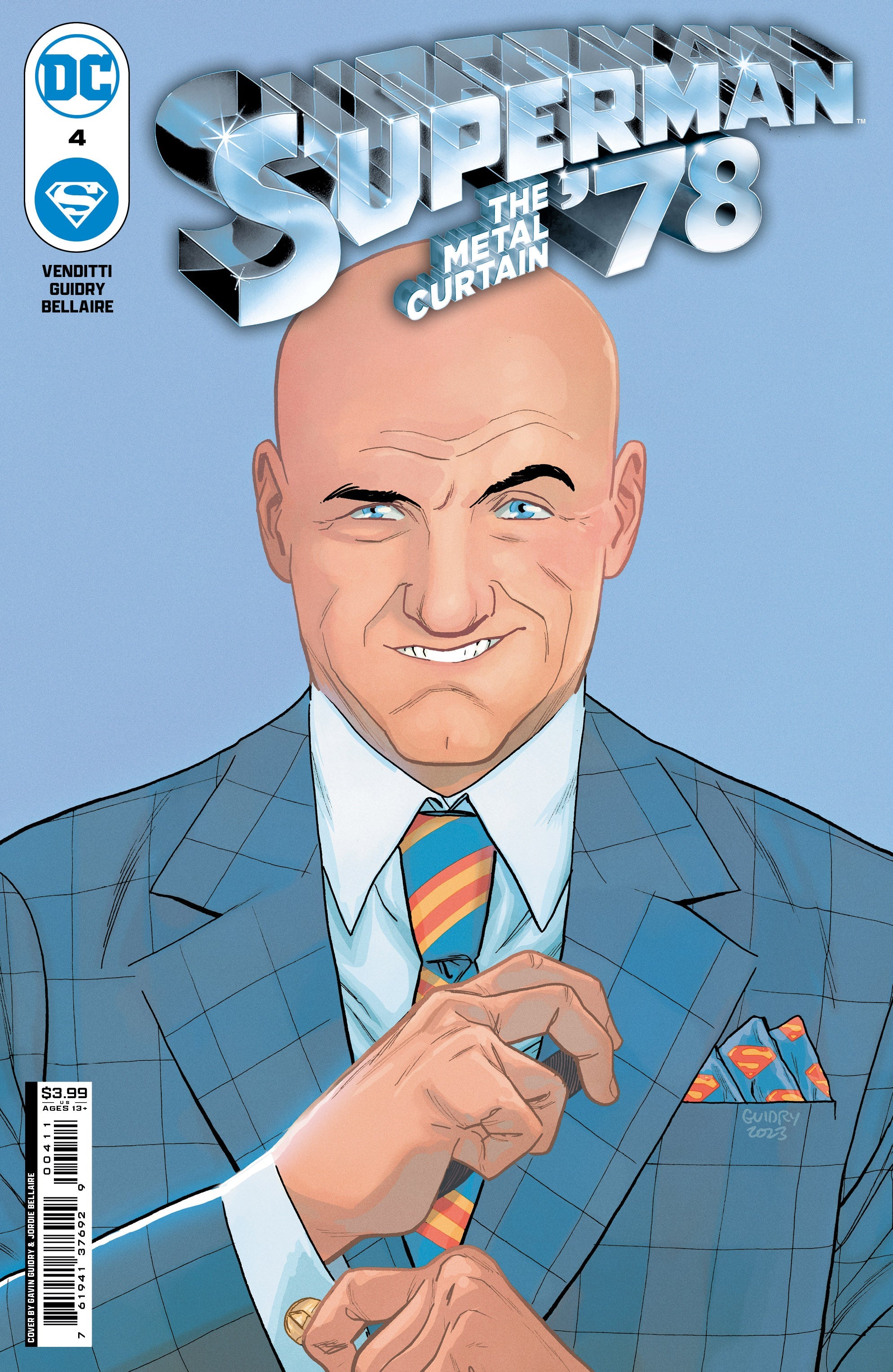 Superman 78 The Metal Curtain #4 (Of 6) A Gavin Guidry Robert Venditti (02/06/2024) Dc