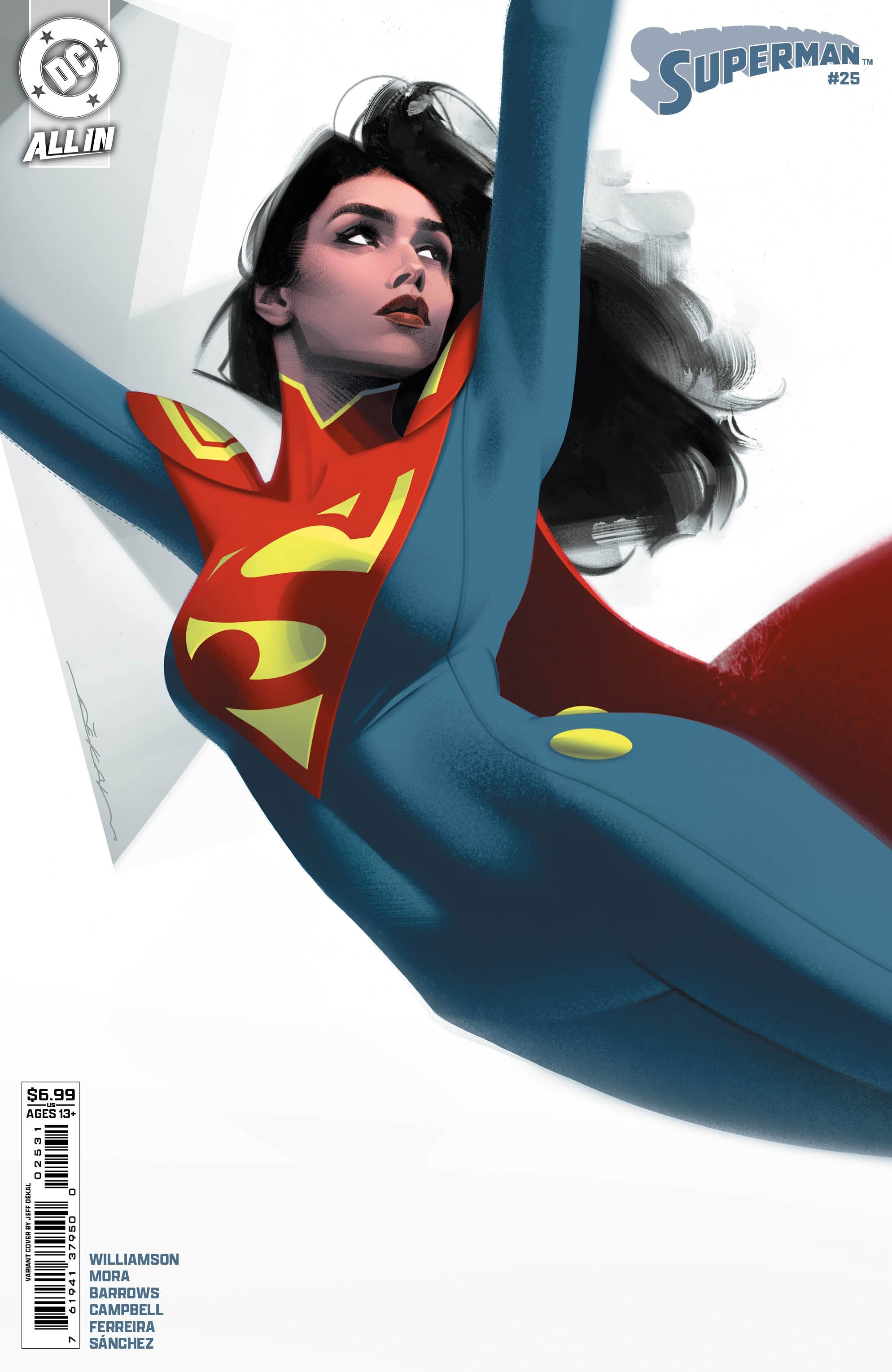 Superman #25 D Jeff Dekal Variant (04/23/2025) Dc