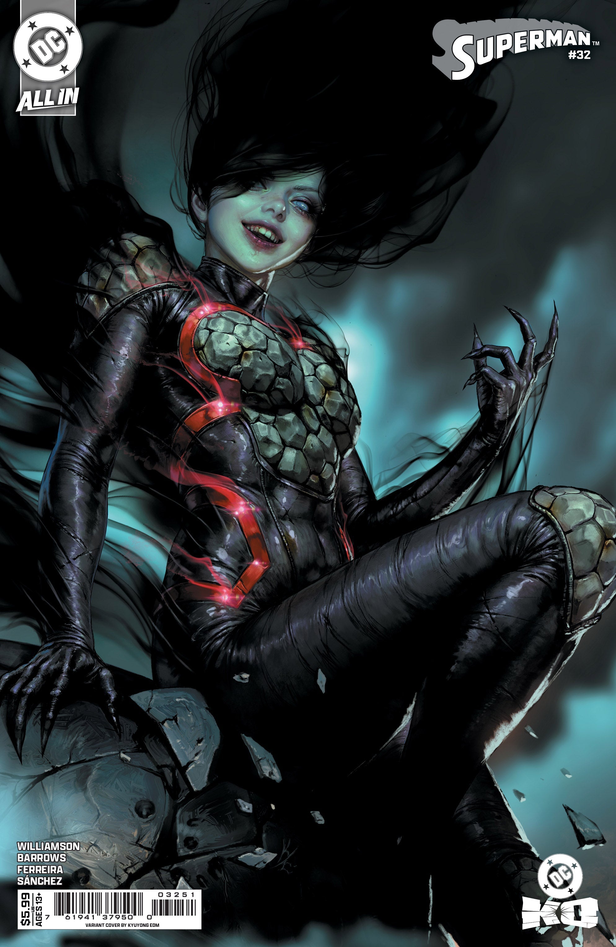 Superman #32 D Kyuyong Eom Variant (Dc K.O.) (11/26/2025) Dc