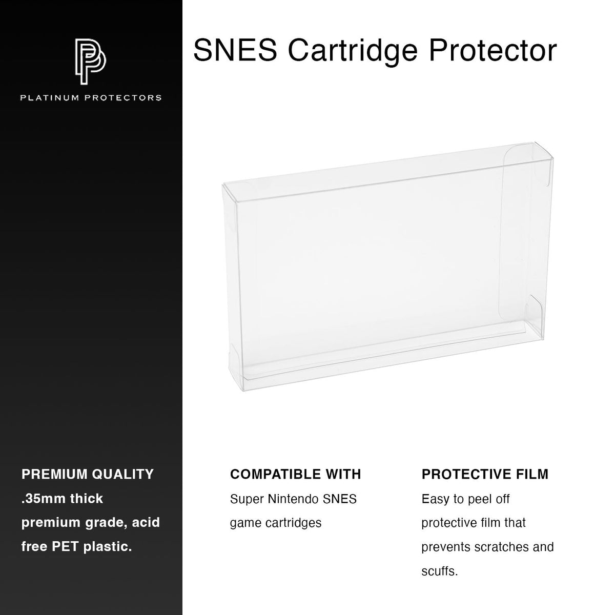 Nintendo SNES Game Cartridge Case