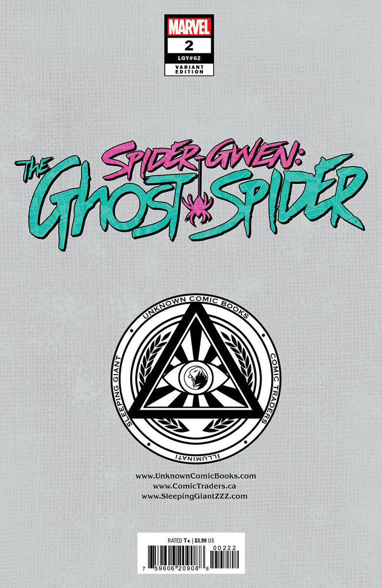 SPIDER-GWEN: THE GHOST-SPIDER #2 UNKNOWN COMICS LEIRIX EXCLUSIVE VAR (06/26/2024)
