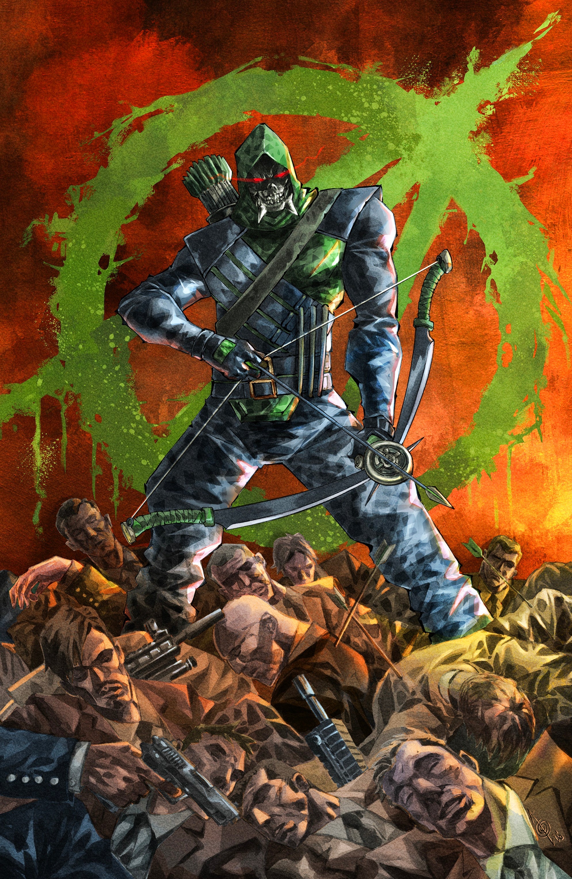 ABSOLUTE GREEN ARROW #1 - ALAN QUAH FOIL VARIANT KNIGHT OF COMICS EXCLUSIVE LTD 1000 - Preorder