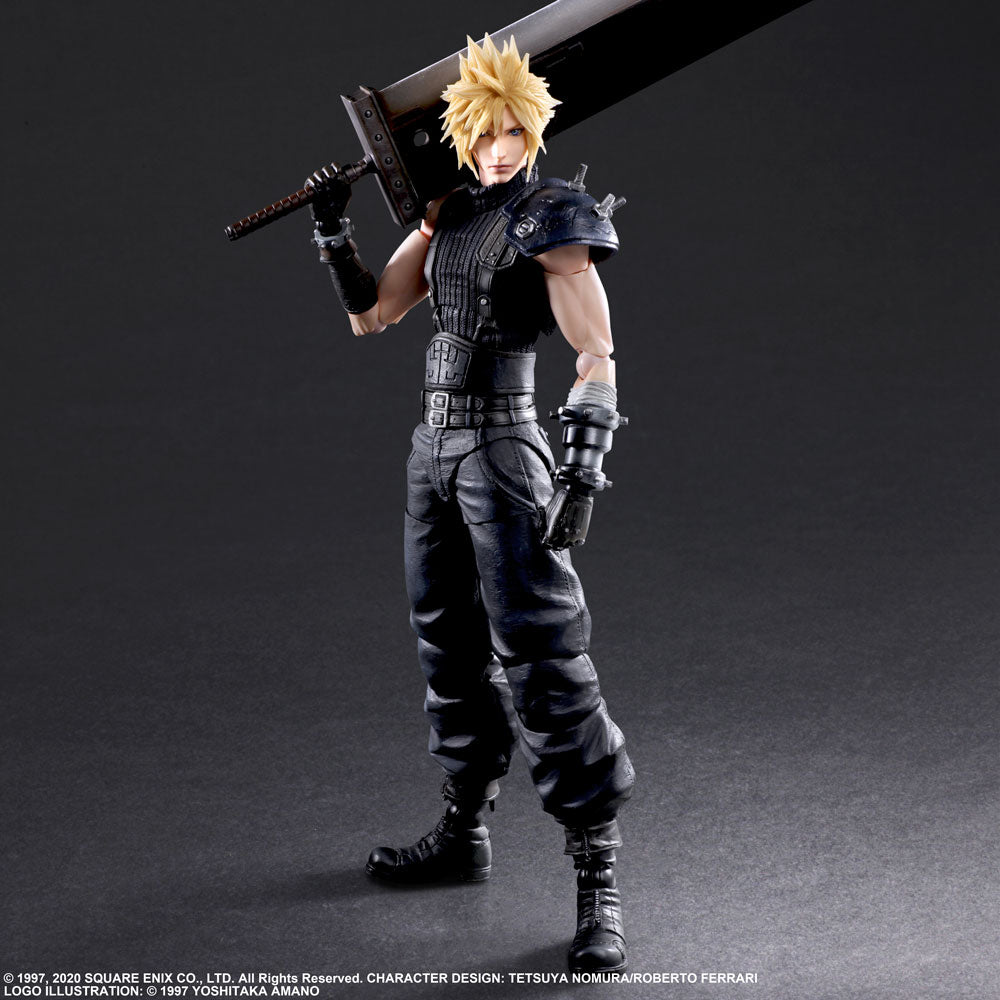 SQUARE ENIX: FINAL FANTASY® VII REMAKE PLAY ARTS -KAI- ™ - Cloud Strife (Version 2) Action Figure