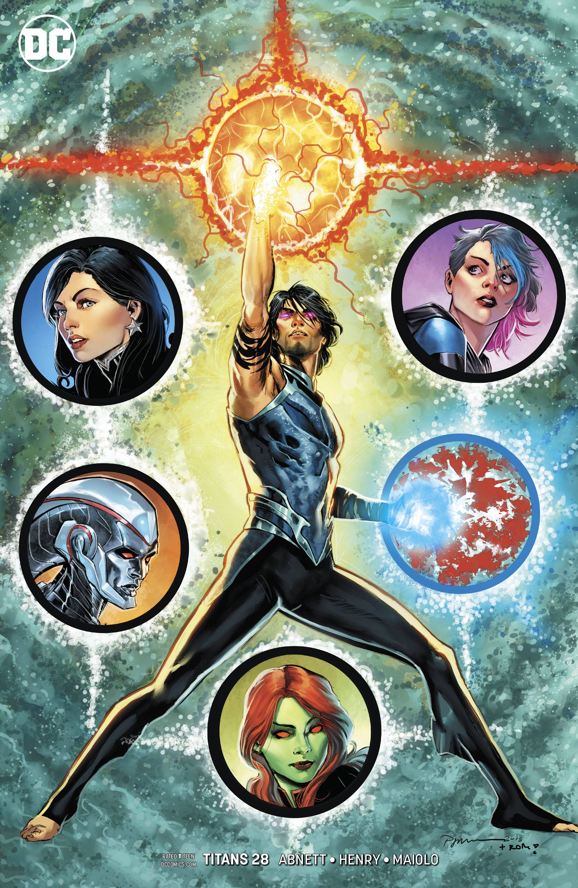 TITANS #28 B Phil Jimenez Variant (DROWNED EARTH) (10/24/2018) DC