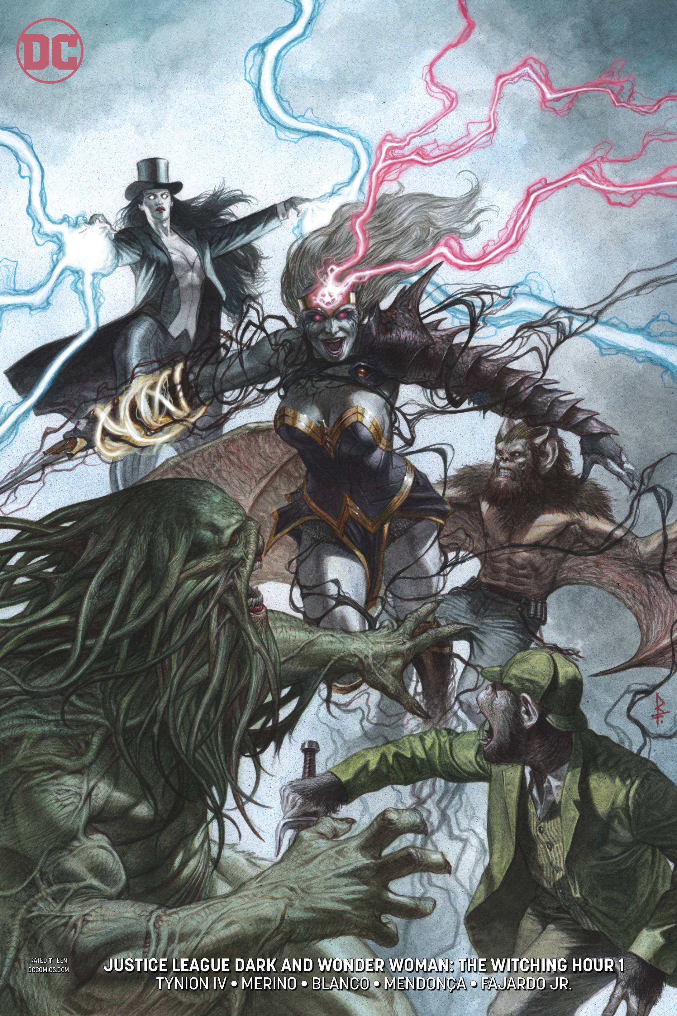 JL DARK & WONDER WOMAN THE WITCHING HOUR #1 B DC Ricardo Federici Variant (10/31/2018)