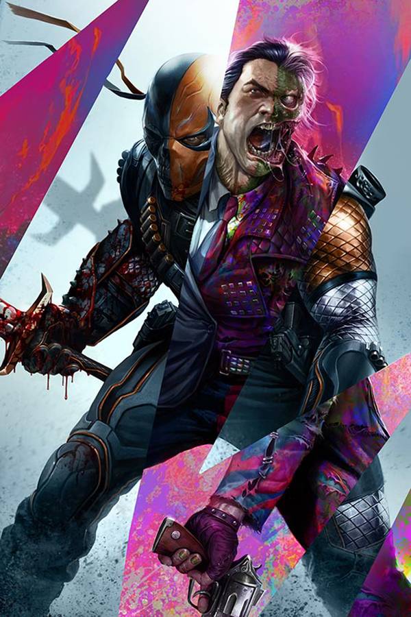 DEATHSTROKE #38 B DC Francesco Mattina Variant (ARKHAM) (12/05/2018)