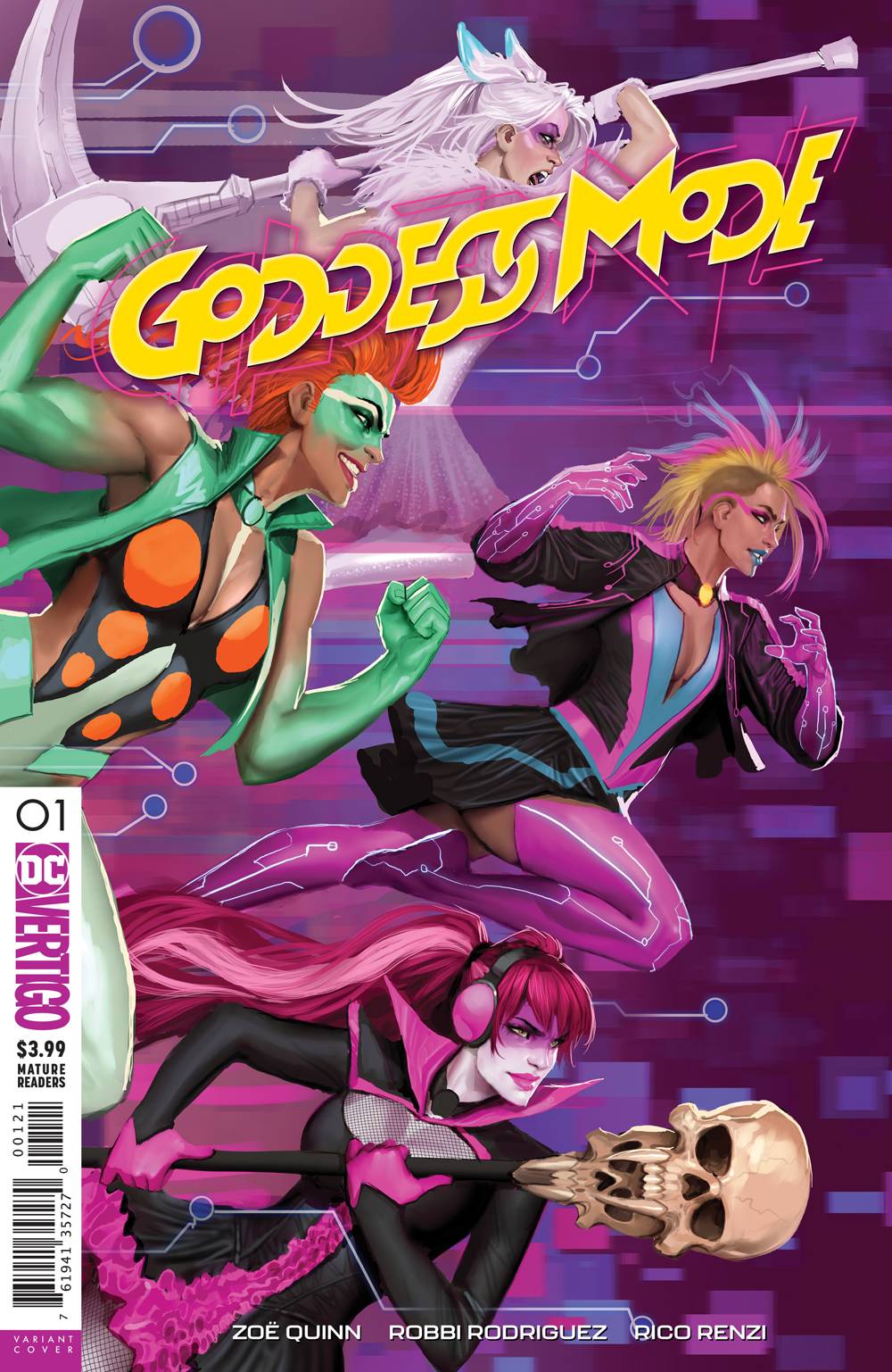 GODDESS MODE #1 B DC Stjepan Sejic Variant (MR) (12/12/2018)