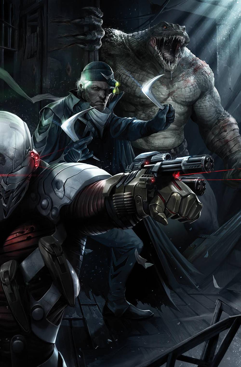 SUICIDE SQUAD #50 B DC Francesco Mattina Connecting Variant (01/16/2019)