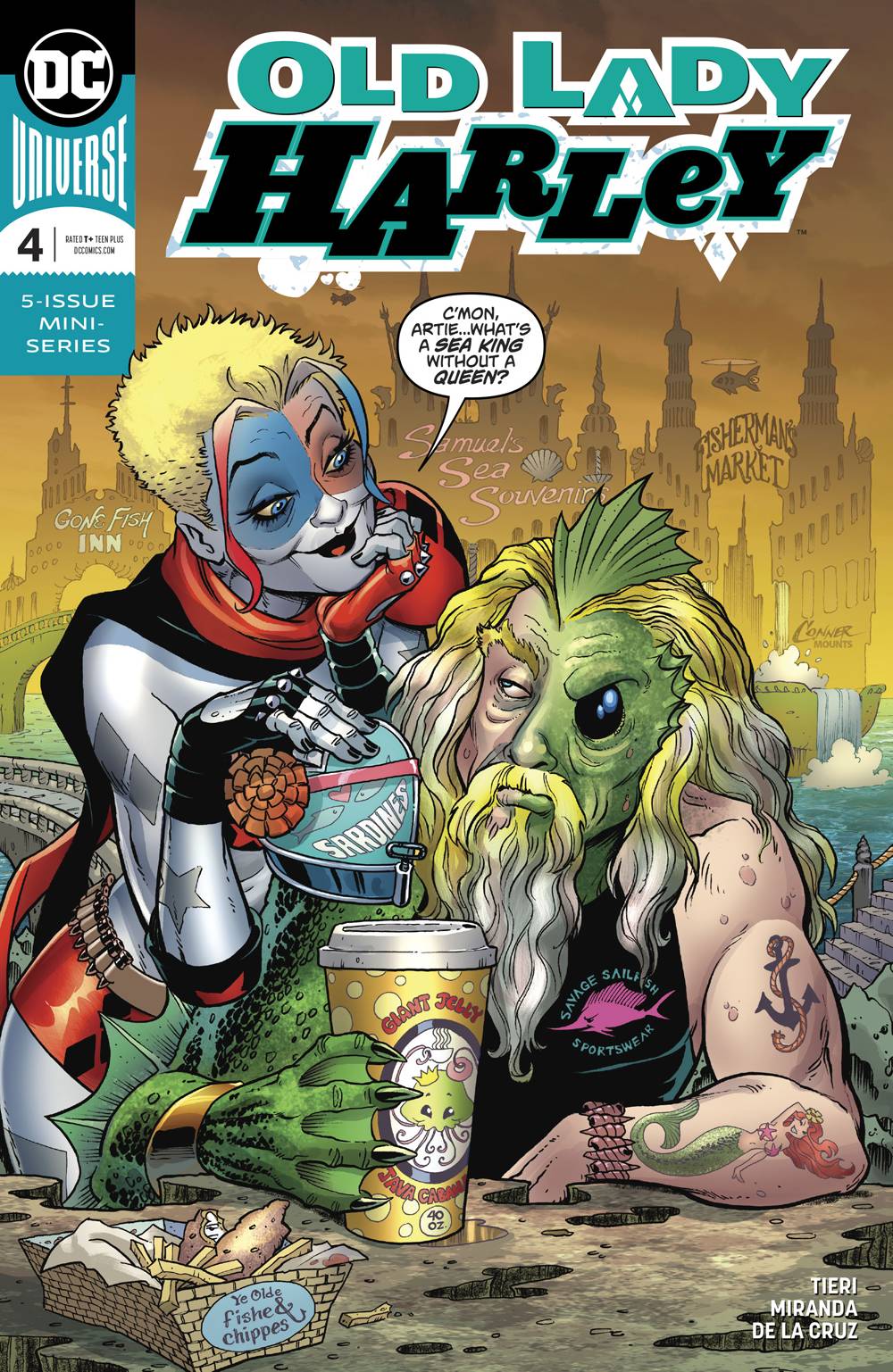 OLD LADY HARLEY QUINN #4 (OF 5) Amanda Conner Frank Tieri (01/30/2019) DC