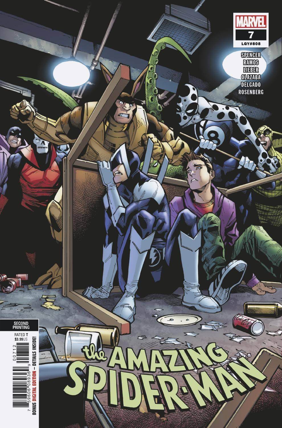 Amazing Spider-Man 7 Marvel 2nd Print Humberto Ramos Variant (11/07/2018)