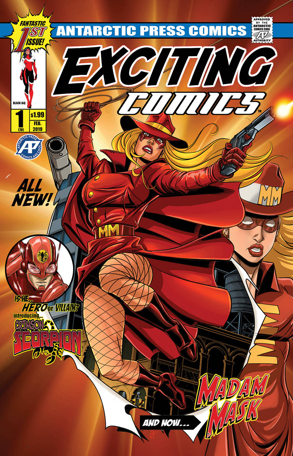EXCITING COMICS #1 A Antarctic Madame Masque (02/27/2019)