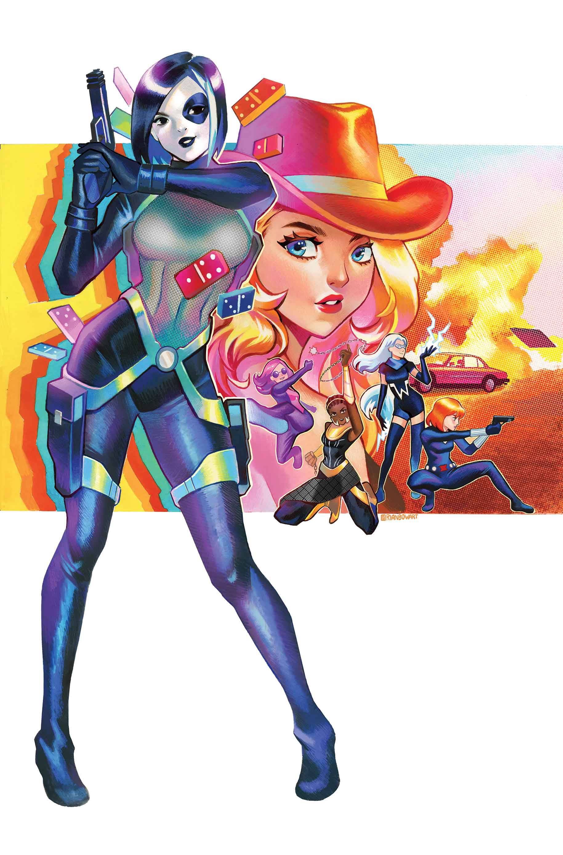 DOMINO HOTSHOTS #1 (OF 5) 1:25 Rian Gonzales Variant  (03/06/2019) MARVEL