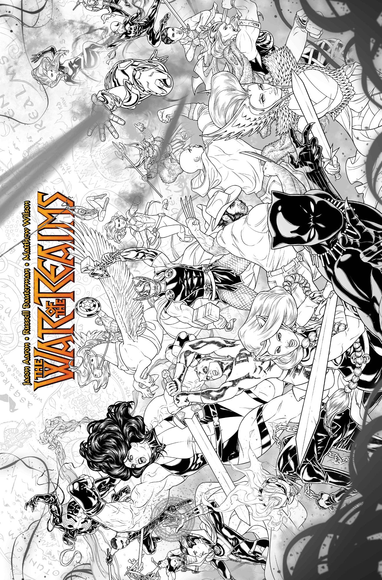 WAR OF REALMS #1 1:10 Russell Dauterman Concept Variant (04/03/2019) MARVEL