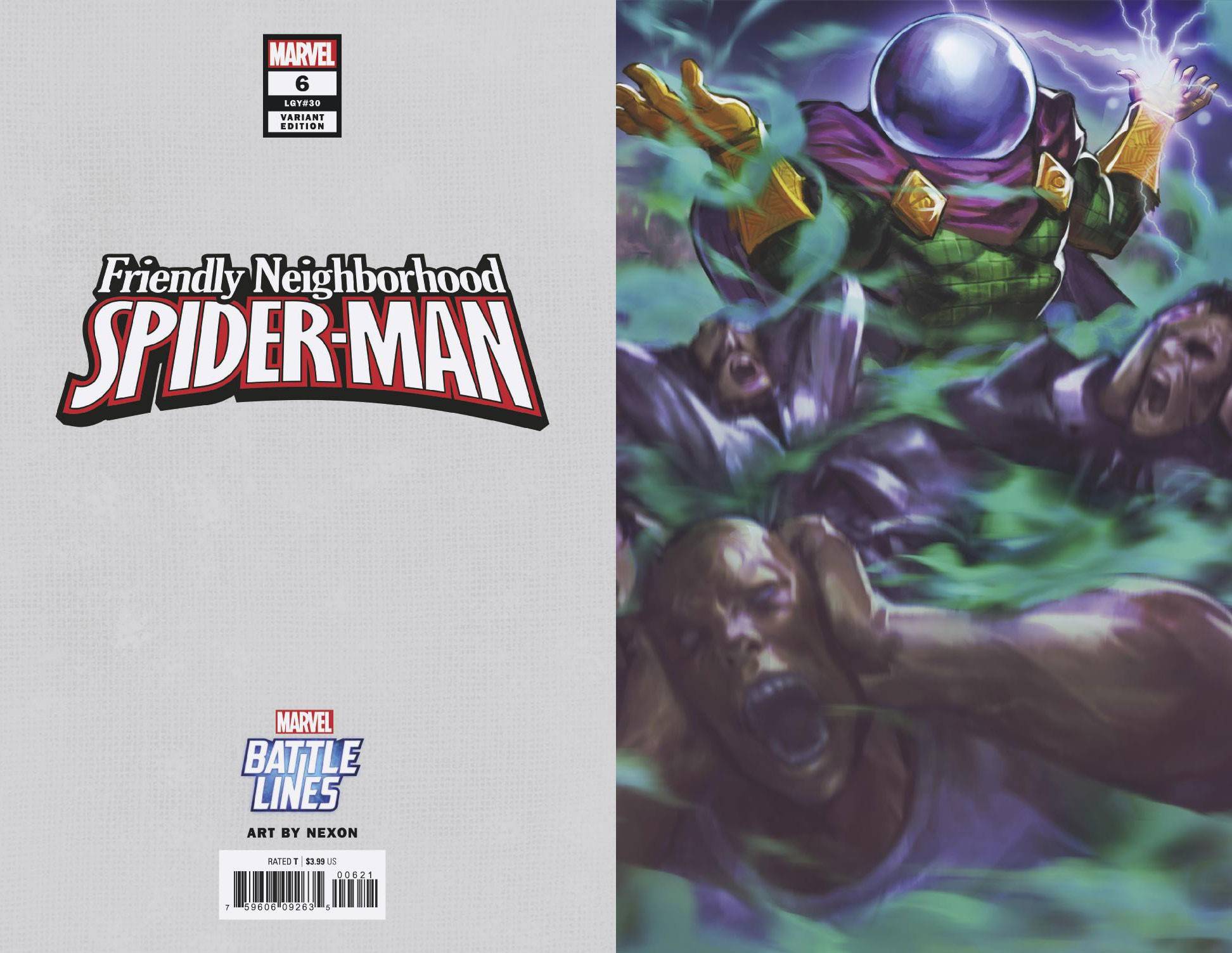 FRIENDLY NEIGHBORHOOD SPIDER-MAN #6 B NEXON BATTLE LINES (05/08/2019) MARVEL