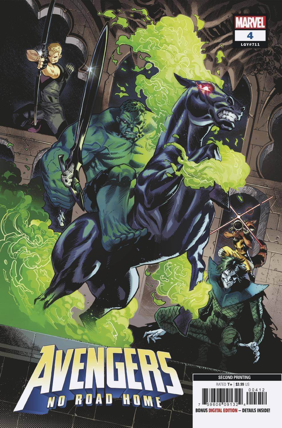 AVENGERS NO ROAD HOME #4 (OF 10) 2nd Print Sean Izaakse Variant (04/17/2019) MARVEL